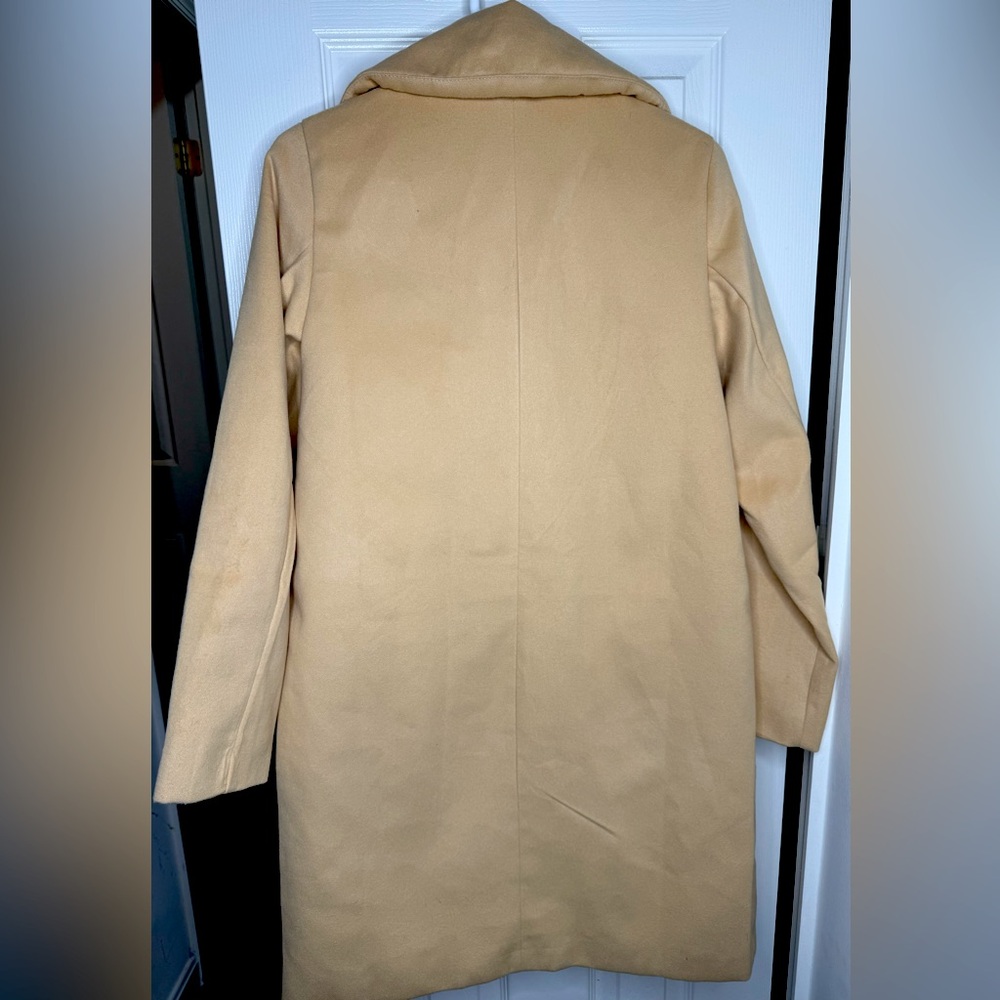 Fashion Nova Open Trenchcoat || Camel Color || Size Small.